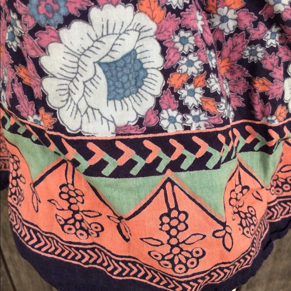 Fun Colorful Patterned Sundress / Tunic - Picture 3 of 4